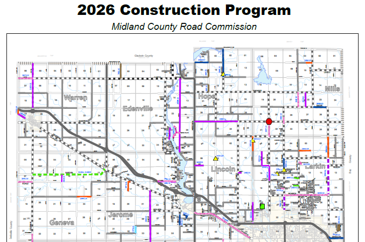 2026 Construction Map