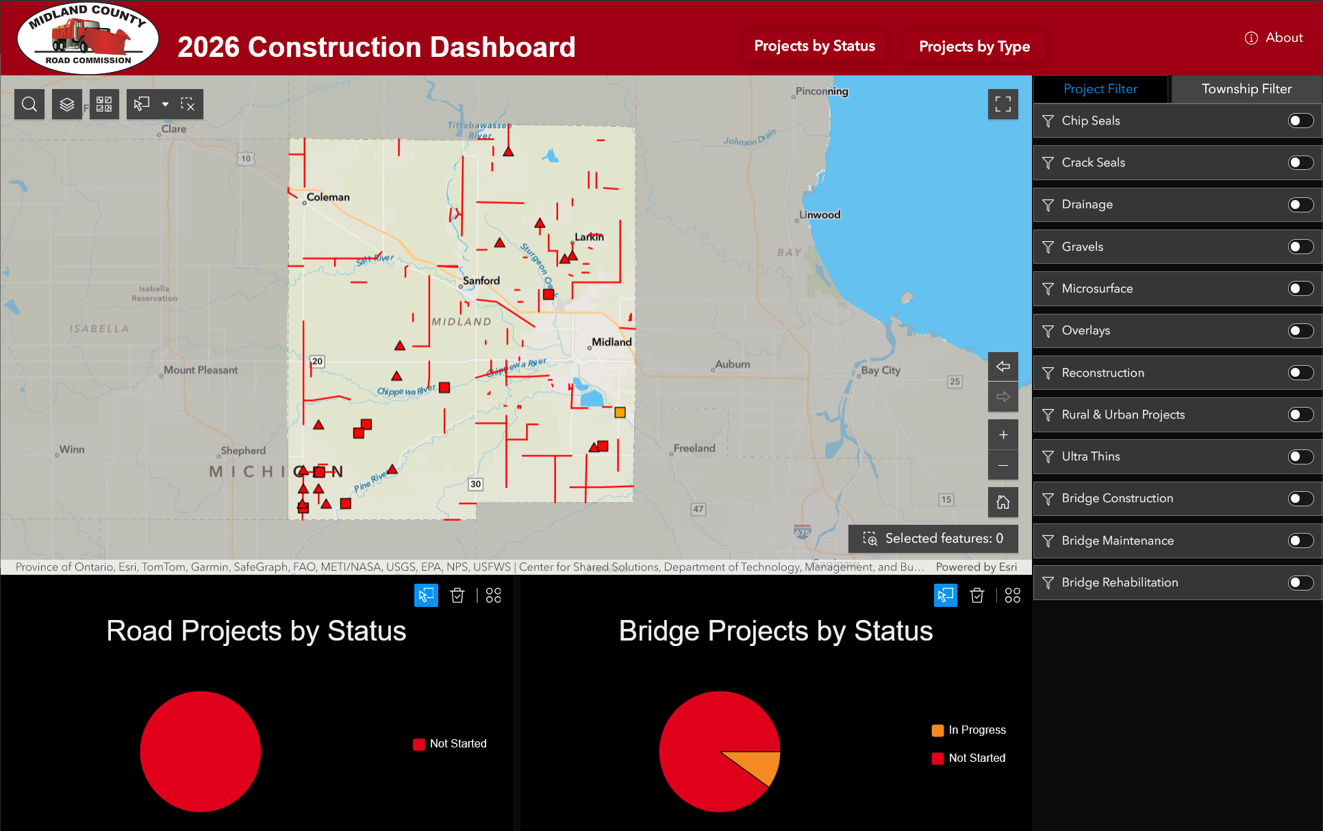 2026 Interactive Construction Map