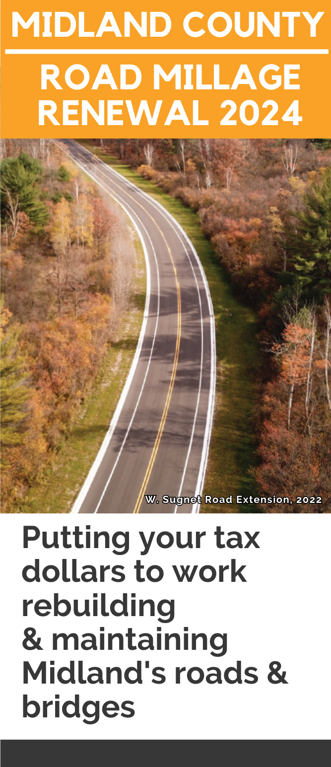 Midland County 2024 Road Millage Renewal Information